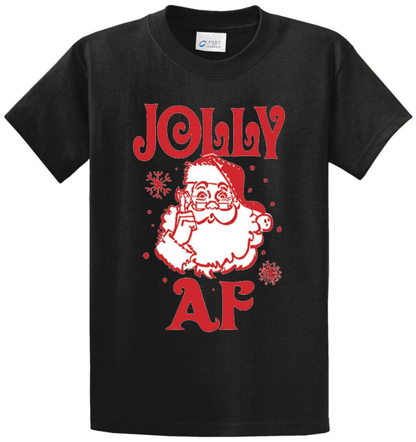 Jolly Af Printed Tee Shirt