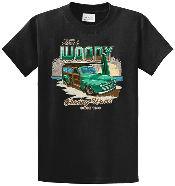 1946 Ford Woody Printed Tee Shirt