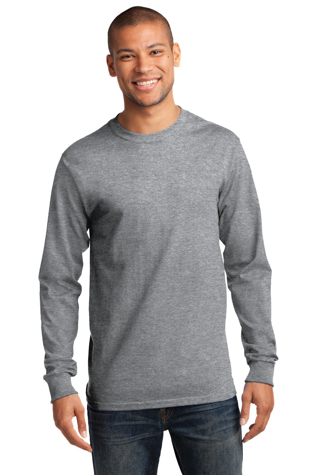 Port & Company Long Sleeve Essential T-Shirt MD-4XL and LT-4XT-15