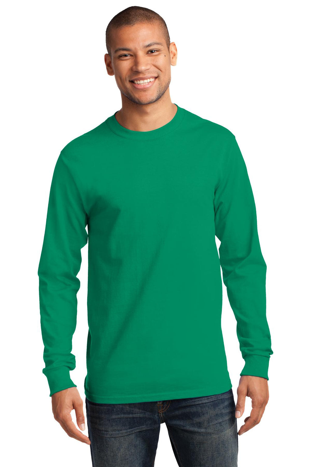 Port & Company Long Sleeve Essential T-Shirt MD-4XL and LT-4XT-12