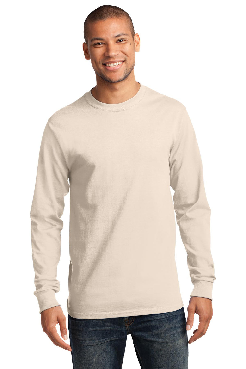 Port & Company Long Sleeve Essential T-Shirt MD-4XL and LT-4XT-21