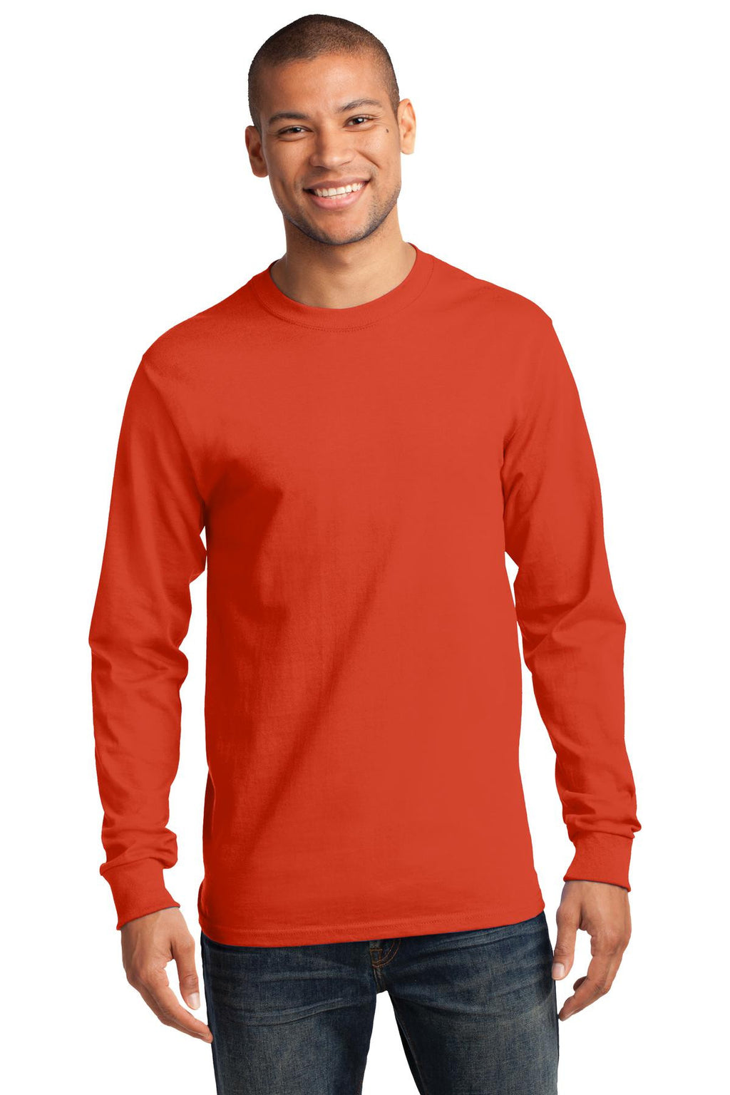 Port & Company Long Sleeve Essential T-Shirt MD-4XL and LT-4XT-4