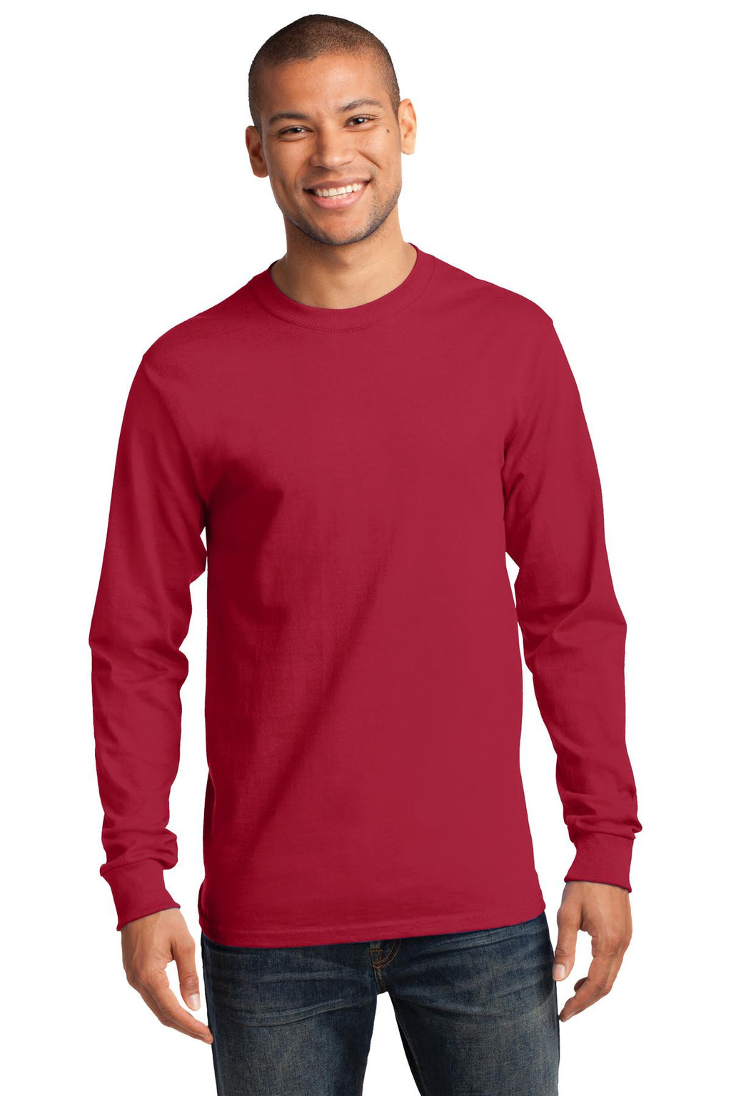 Port & Company Long Sleeve Essential T-Shirt MD-4XL and LT-4XT-3