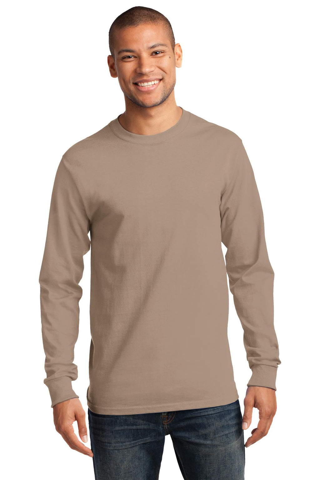 Port & Company Long Sleeve Essential T-Shirt MD-4XL and LT-4XT-16