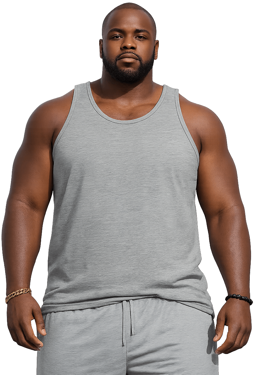 Falcon Bay Big Man Cotton Tank Top 2XL-10XL and 2XT-6XT-3