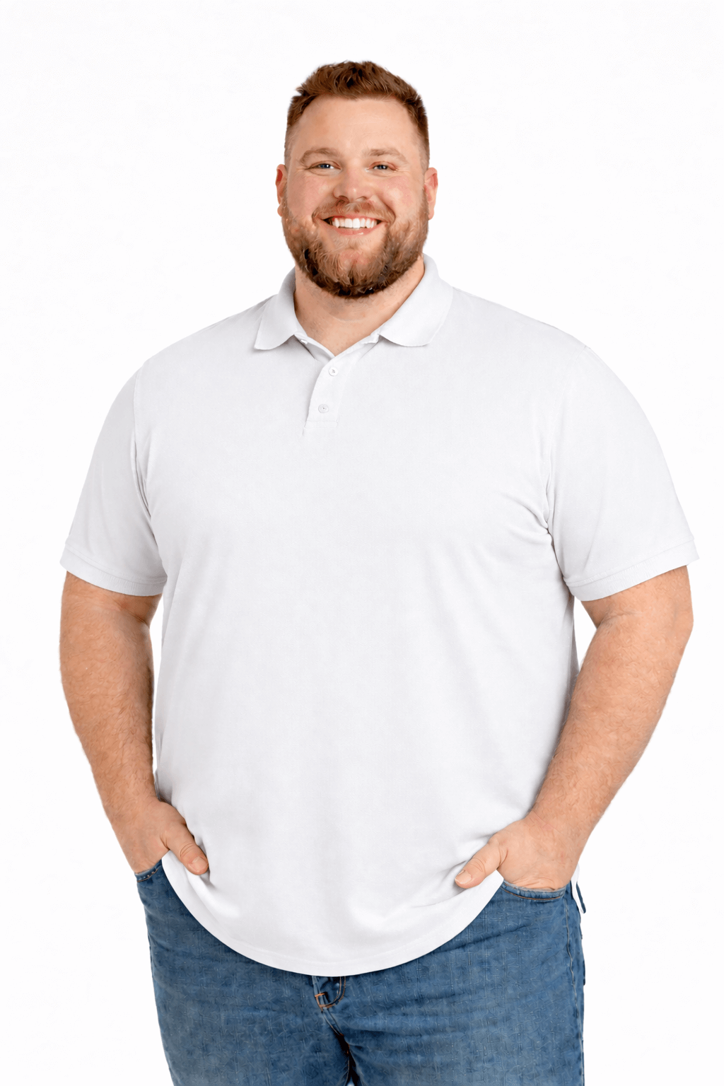 GREYSTONE 60/40 Big Tall Man PIQUE POLO SHIRT 4XL-14XL-5