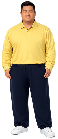 big and tall size navy sweatpants