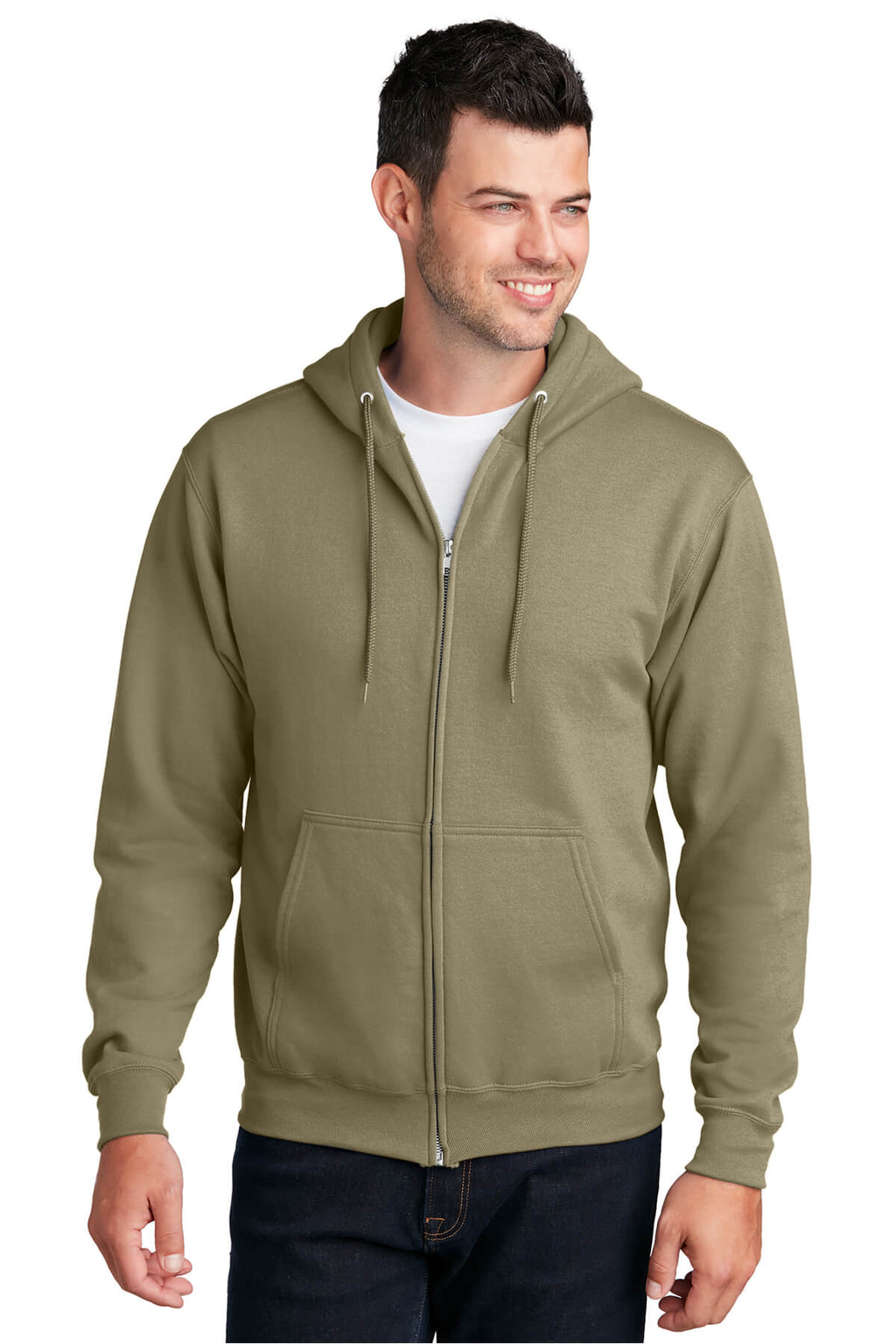 Port & Company Core Fleece Full-Zip Hooded Sweatshirt MD-6XL-12