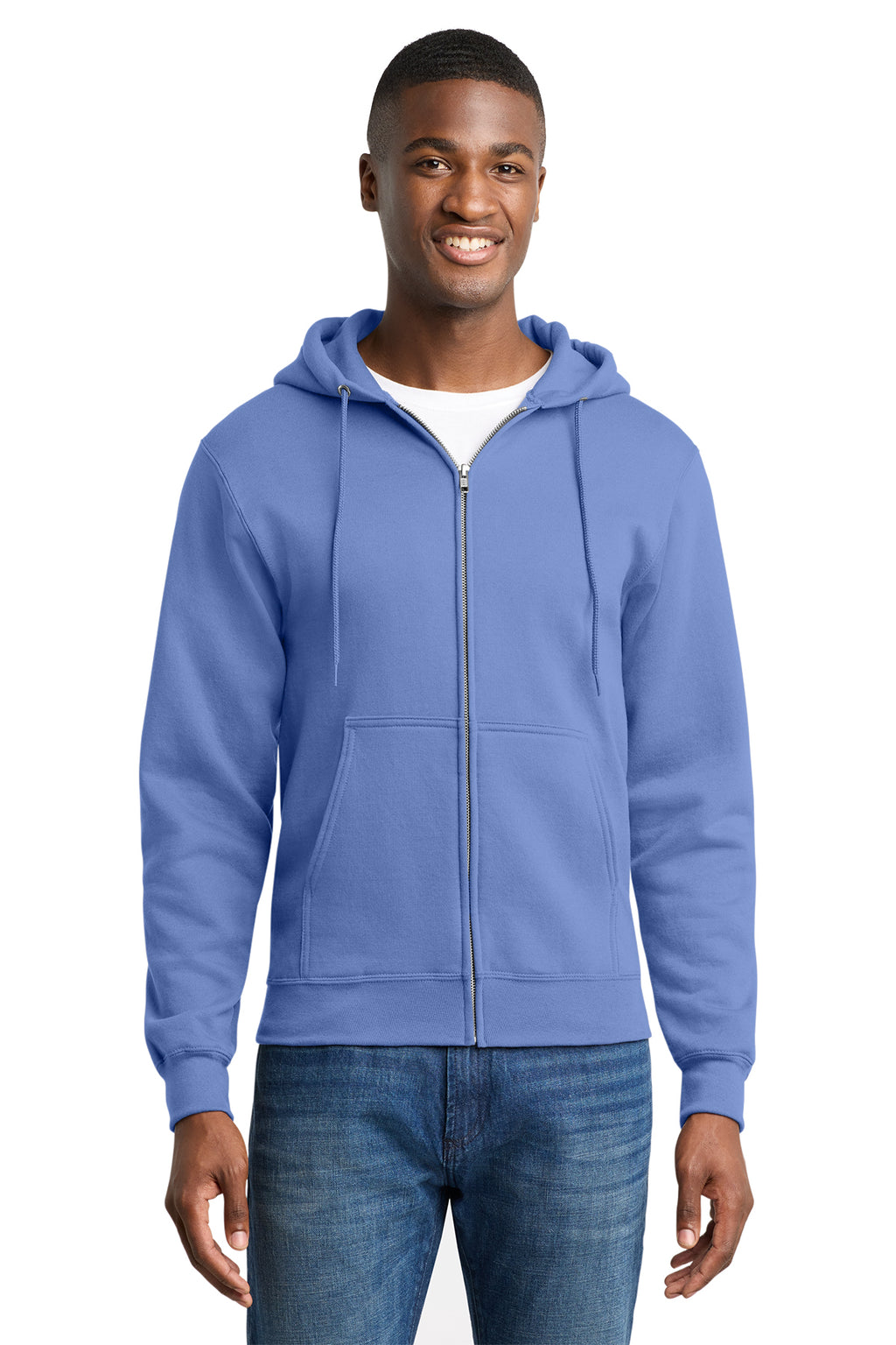 Port & Company Core Fleece Full-Zip Hooded Sweatshirt MD-6XL-19