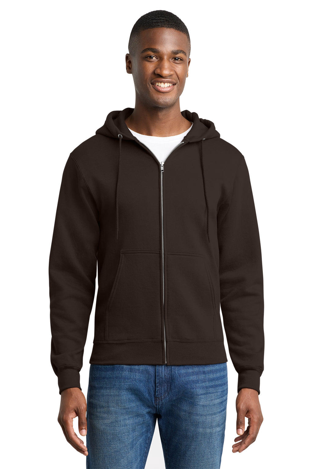 Port & Company Core Fleece Full-Zip Hooded Sweatshirt MD-6XL-14