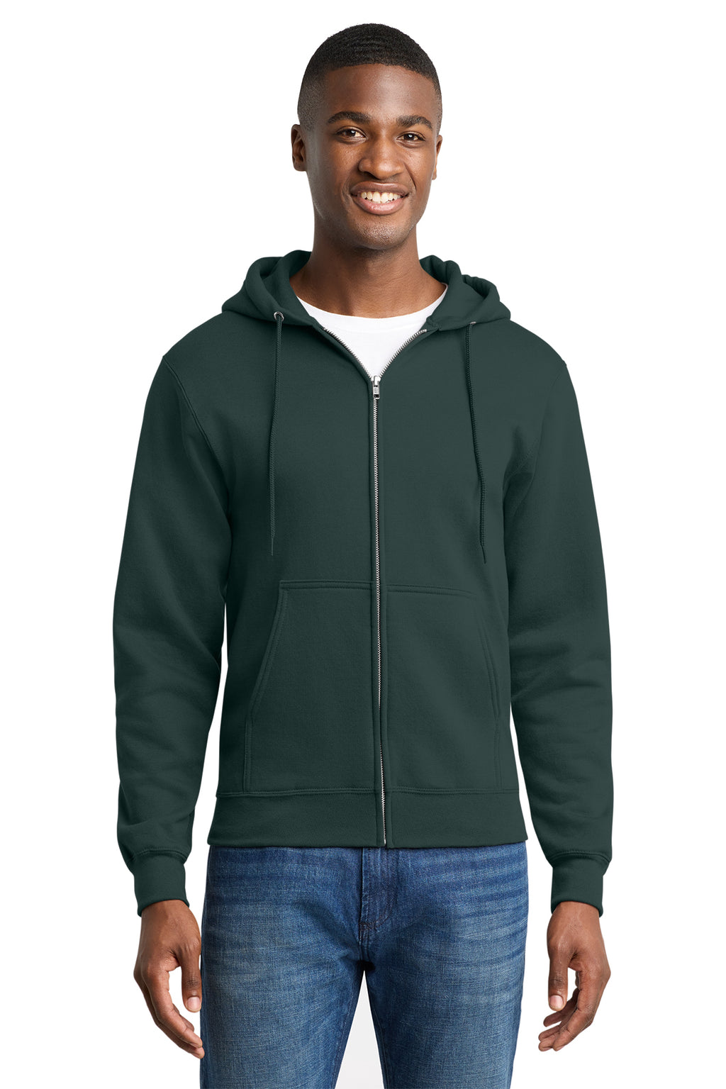 Port & Company Core Fleece Full-Zip Hooded Sweatshirt MD-6XL-13