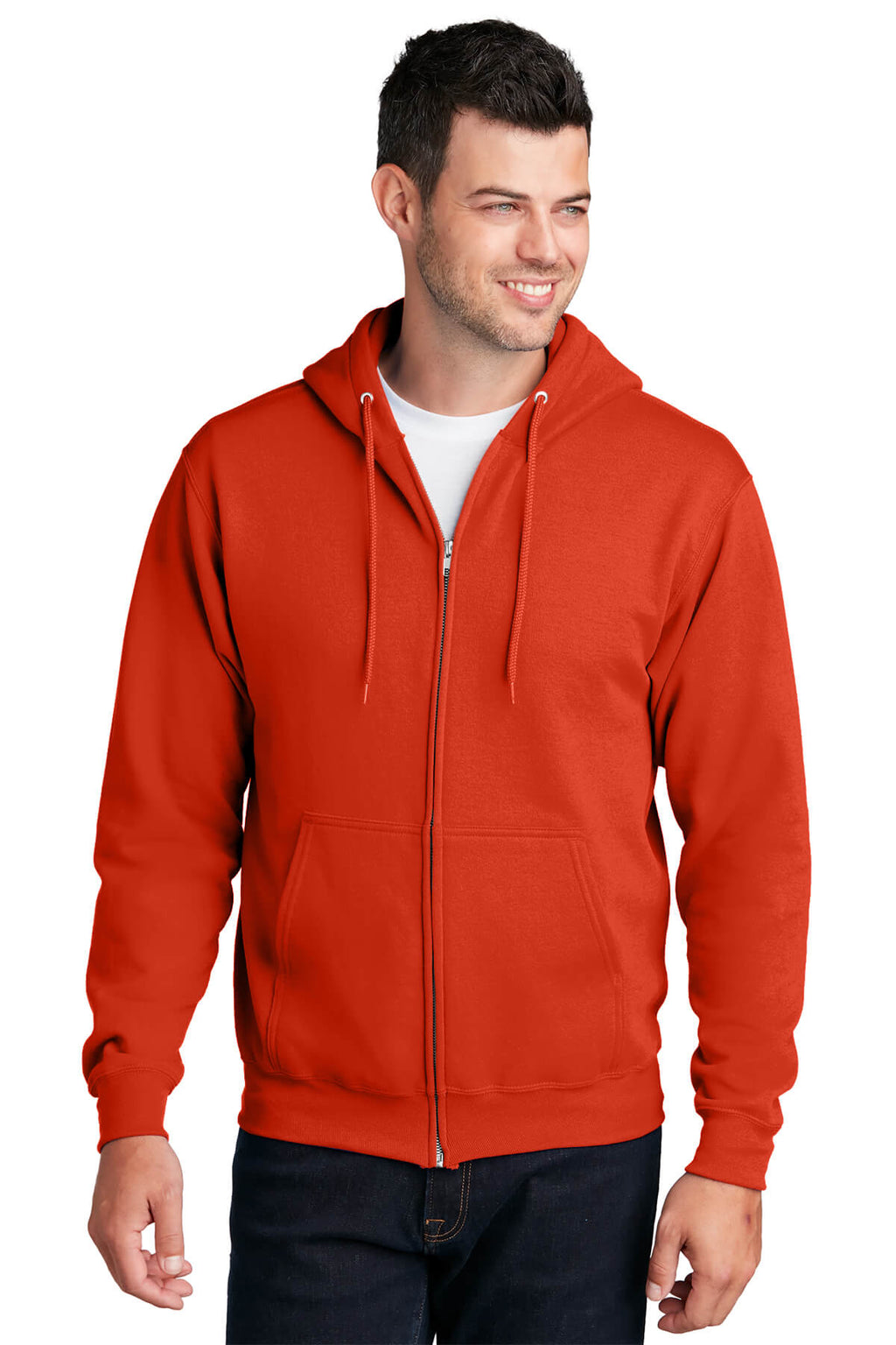 Port & Company Core Fleece Full-Zip Hooded Sweatshirt MD-6XL-7