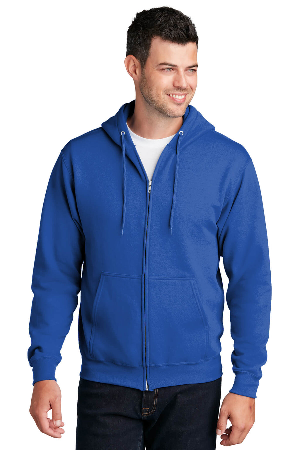 Port & Company Core Fleece Full-Zip Hooded Sweatshirt MD-6XL-2