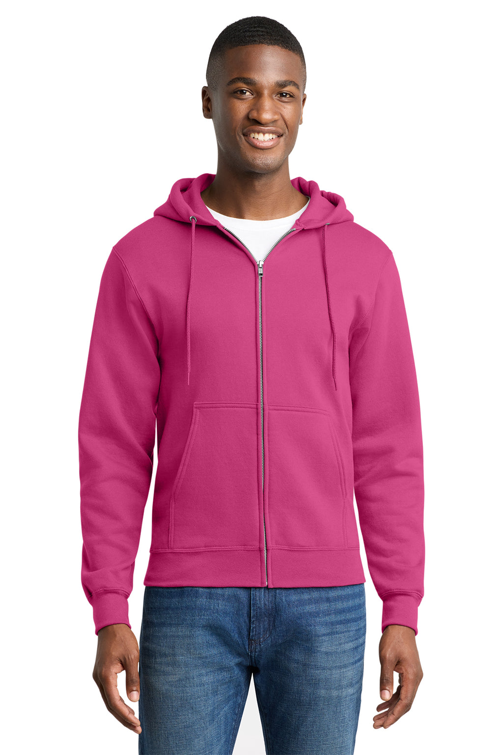 Port & Company Core Fleece Full-Zip Hooded Sweatshirt MD-6XL-17