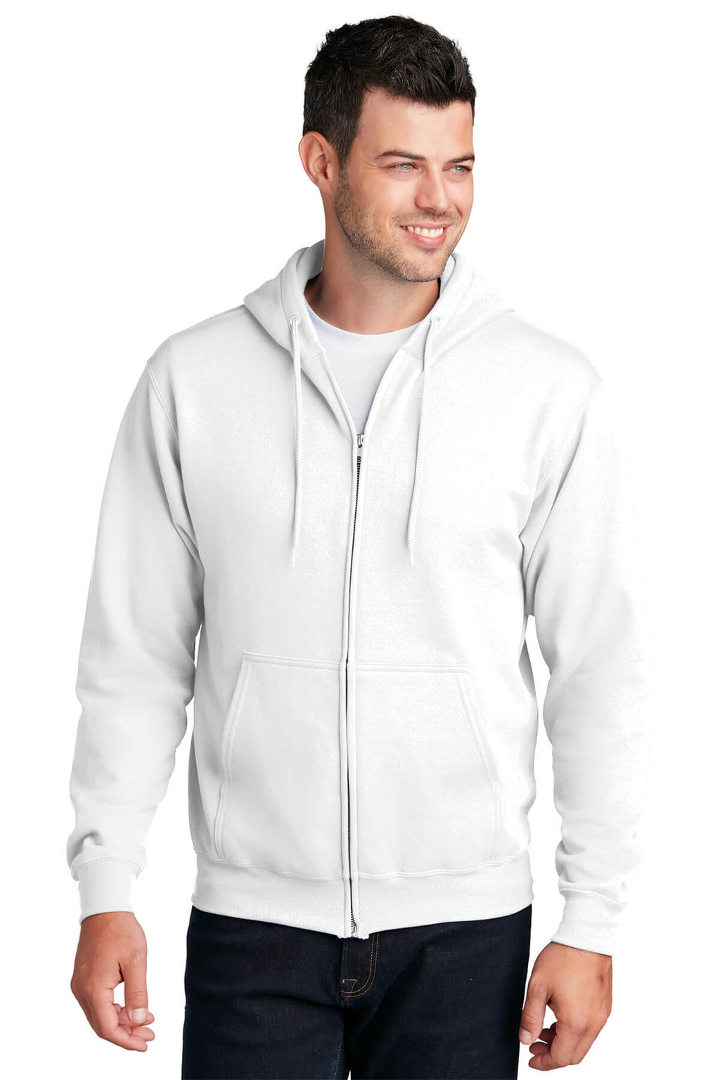 Port & Company Core Fleece Full-Zip Hooded Sweatshirt MD-6XL-11