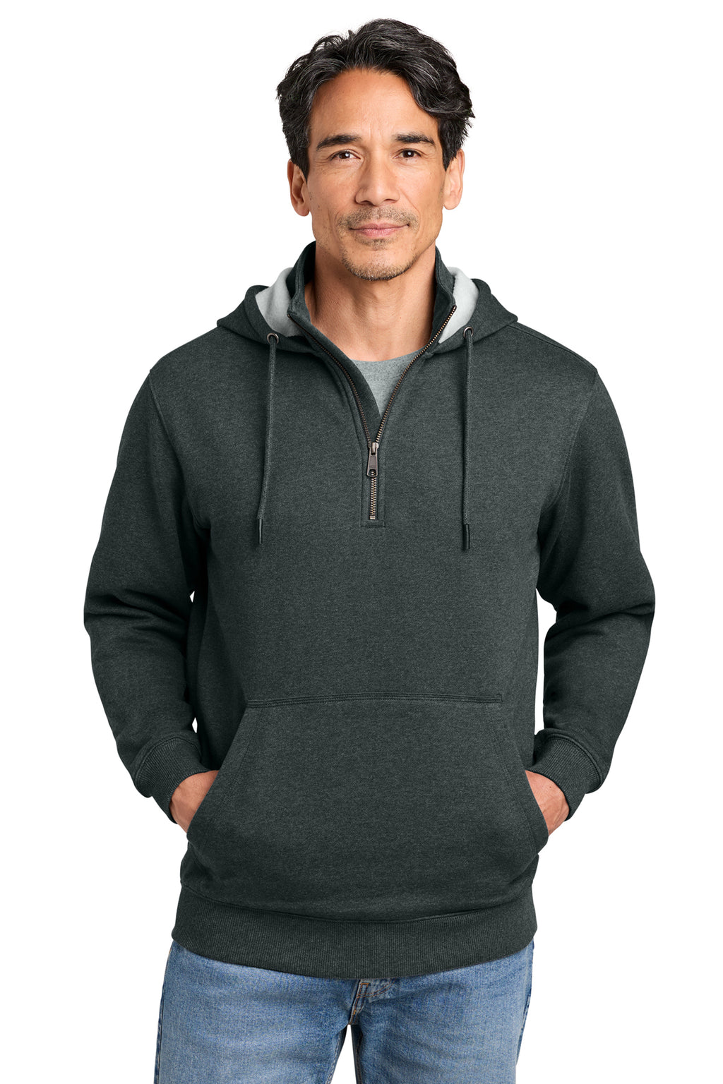 CornerStone Tough Fleece 1/4-Zip Hoodie SM-6XL-2