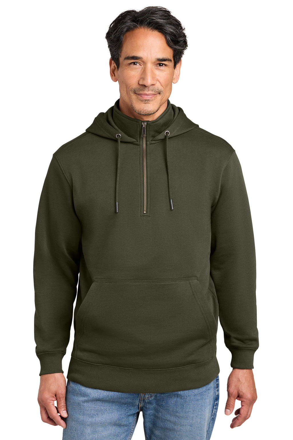 CornerStone Tough Fleece 1/4-Zip Hoodie SM-6XL-3