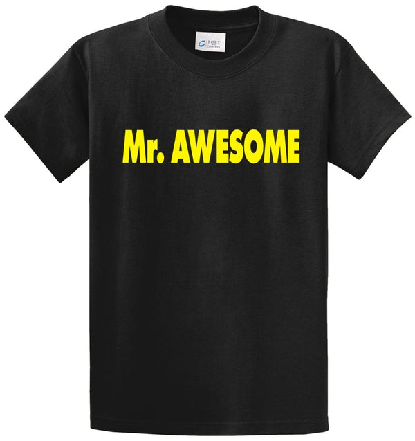 Mr Awesome Printed Tee Shirt