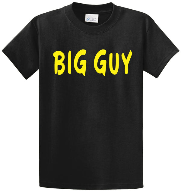 Big Guy Printed Tee Shirt