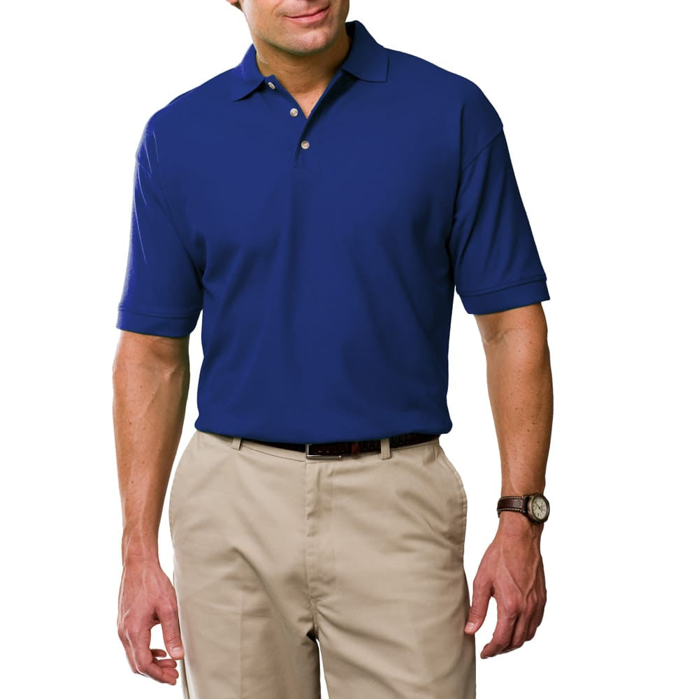 Blue Generation Men's Egyptian Cotton Pique Polo Shirt 2XL-8XL and LT-3XT-15