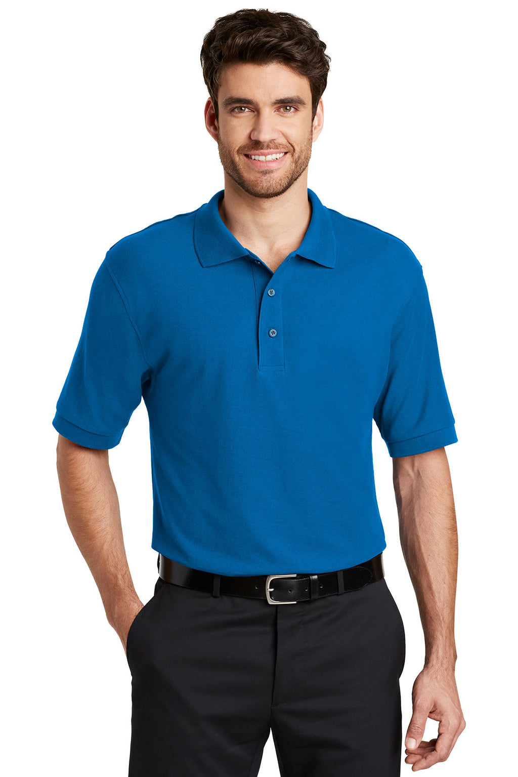 Port Authority Men's TALL Silk Touch Polo Shirt LT-4XT-4