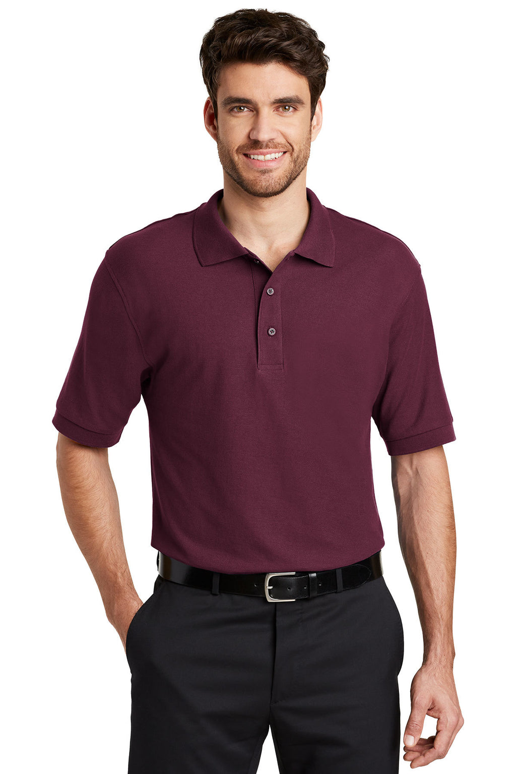 Port Authority Men's TALL Silk Touch Polo Shirt LT-4XT-9