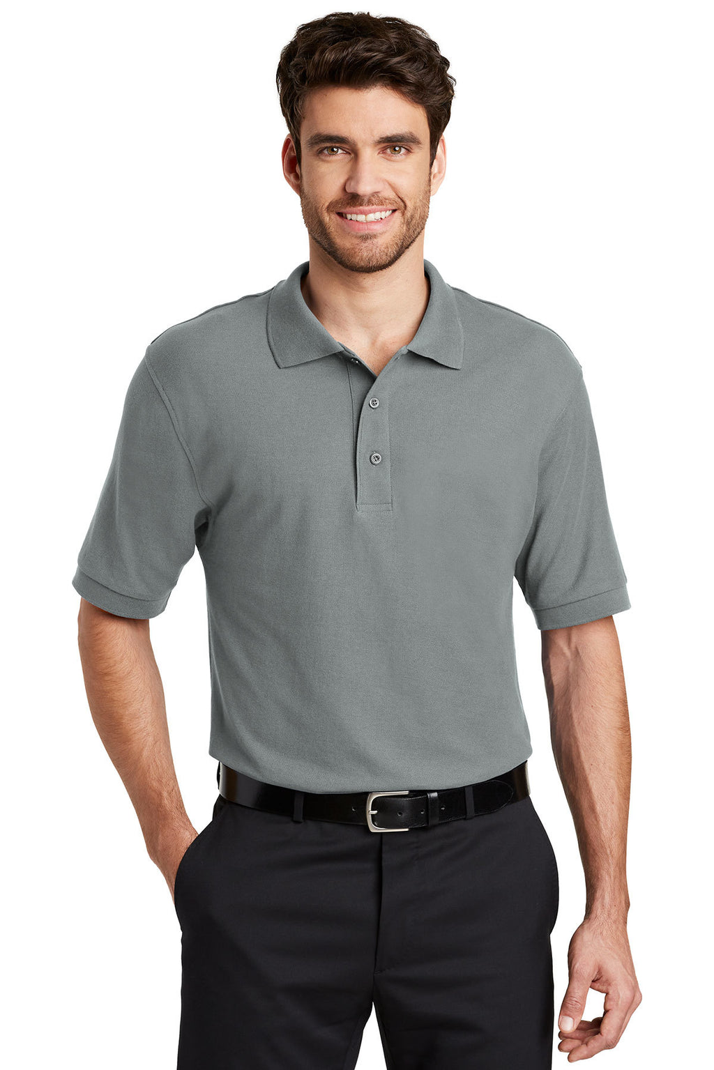 Port Authority Men's TALL Silk Touch Polo Shirt LT-4XT-10