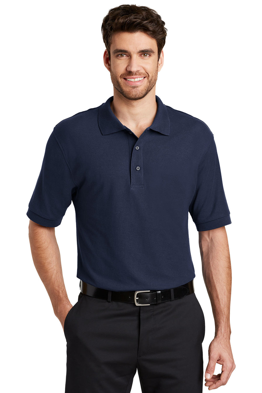 Port Authority Men's TALL Silk Touch Polo Shirt LT-4XT-2