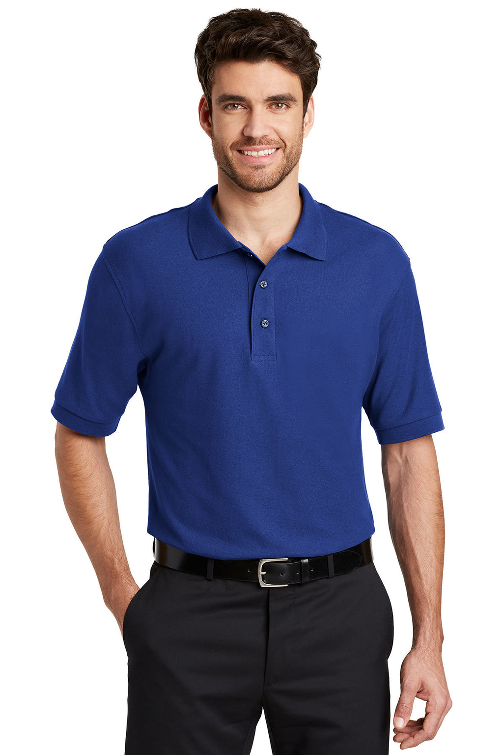 Port Authority Men's TALL Silk Touch Polo Shirt LT-4XT-12