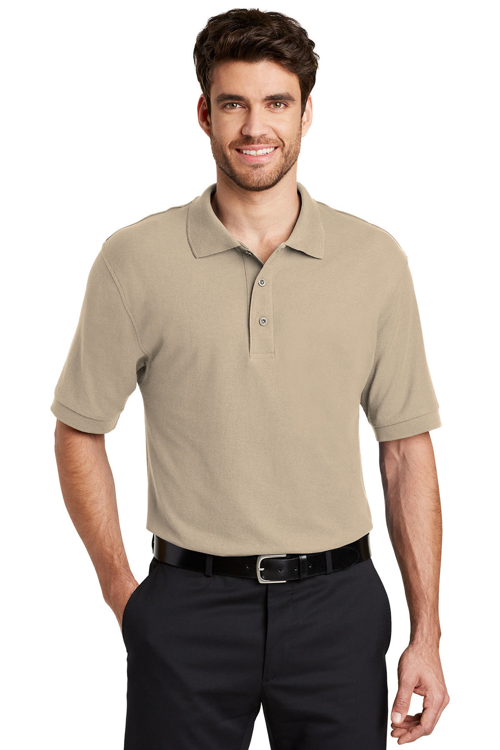 Port Authority Men's TALL Silk Touch Polo Shirt LT-4XT-11