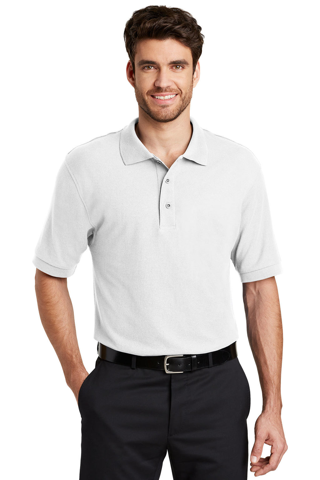 Port Authority Men's TALL Silk Touch Polo Shirt LT-4XT-5