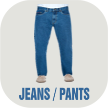 pants and jeans for big and tall size men