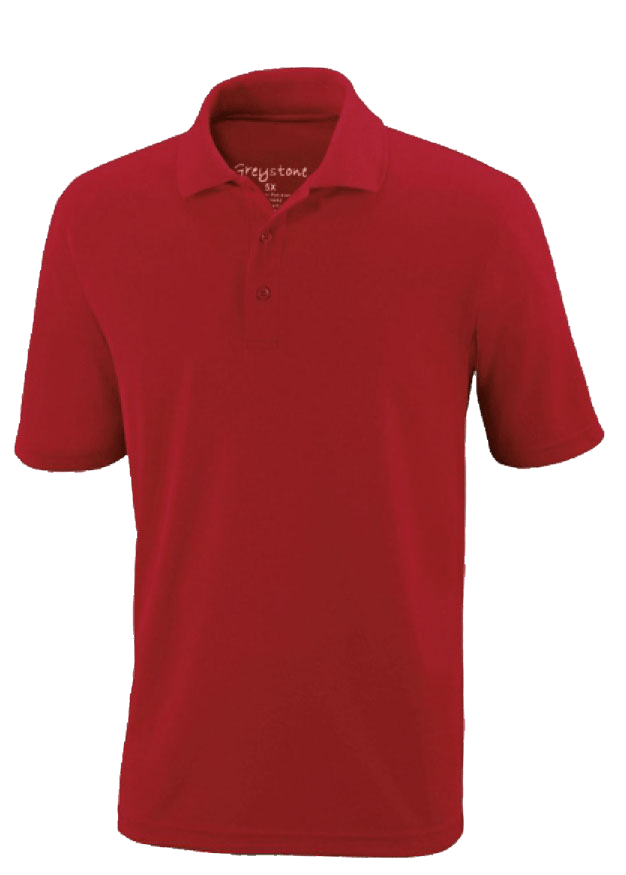 Greystone Brand Big Tall Polo Shirt for men. Comes in sizes 5XL 6XL 7XL 8XL 10XL 12XL 14XL and black, red and navy