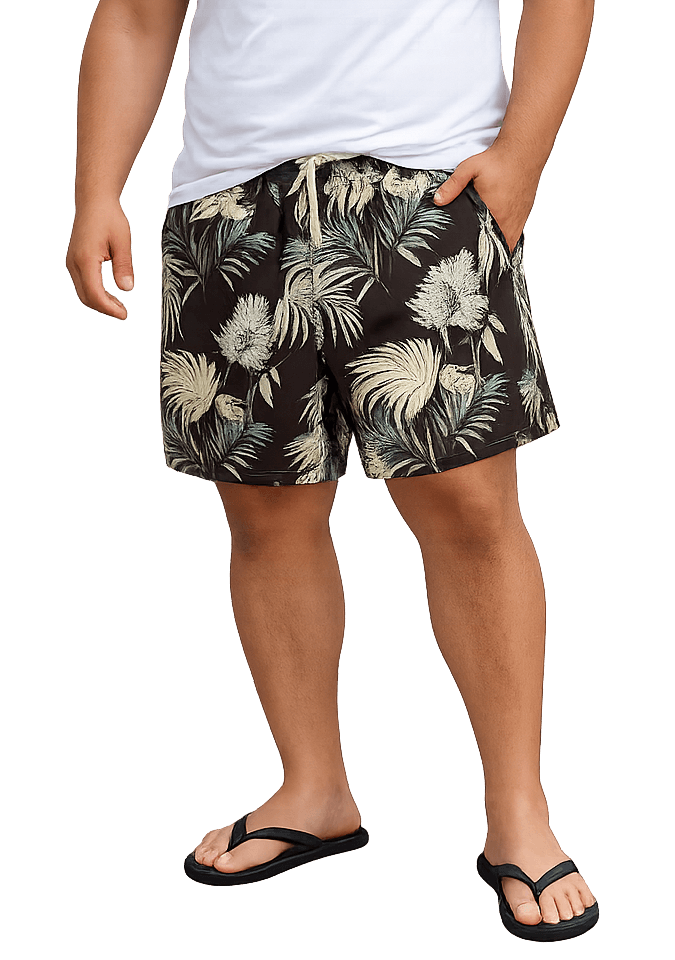 Falcon Bay Big Men's Patterned Swim Short - NOW 20% OFF LISTED PRICE!-1
