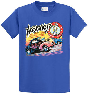 50'S Nostalgia Hot Rod Printed Tee Shirt