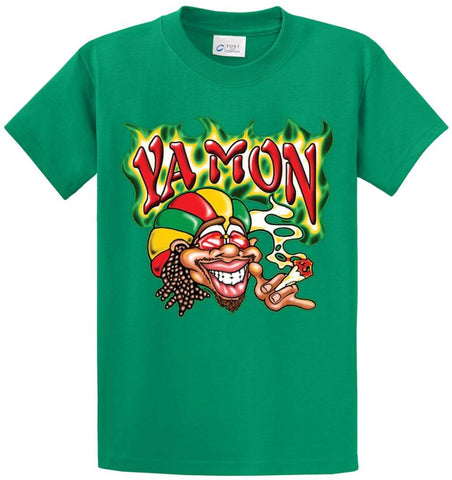 Ya Mon Rasta Printed Tee Shirt