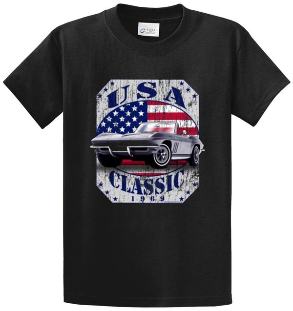 CLASSIC CAR USA Printed Tee Shirt