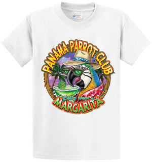 Panama Parrot Club Printed Tee Shirt