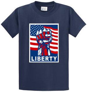 Liberty Fist Printed Tee Shirt