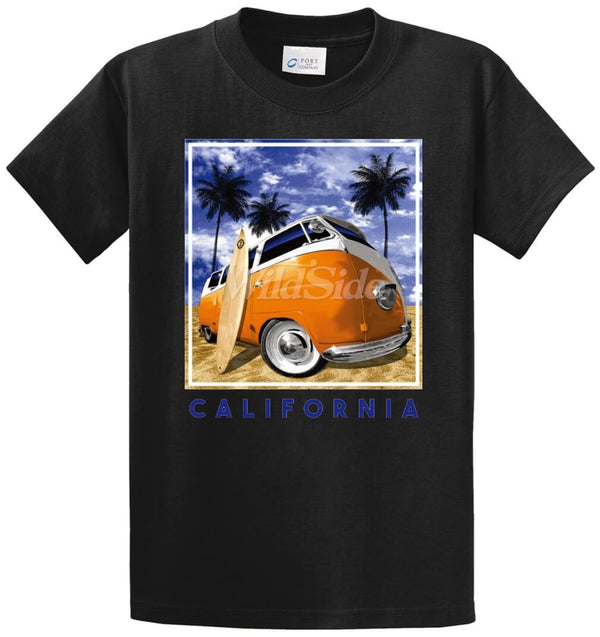 Fish Eye Bus California Printed Tee Shirt