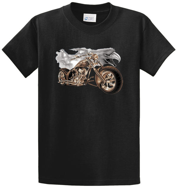 Storming Eagle Bike Printed Tee Shirt