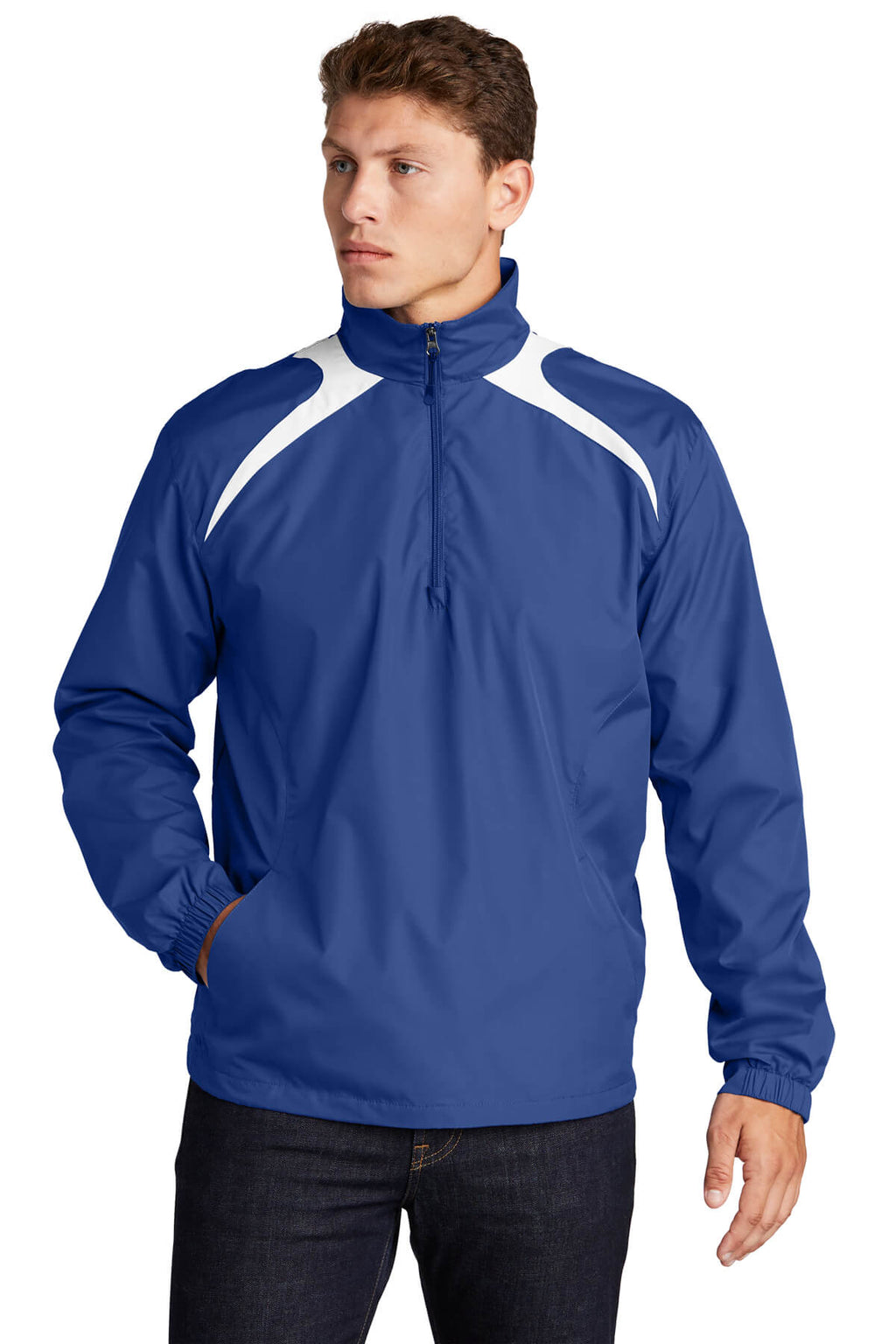 Sport-Tek Half-Zip Wind Shirt-4