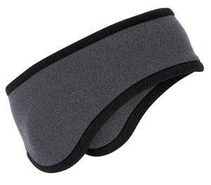 Port Authority Two-Color Fleece Headband heather