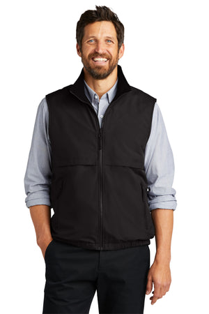 Port Authority Reversible Nylon And Fleece Vest