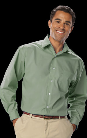 Blue Generation Stretch Poplin Shirt Closeout