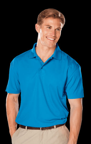 Blue Generation Men's Value Moisture Wicking Polo