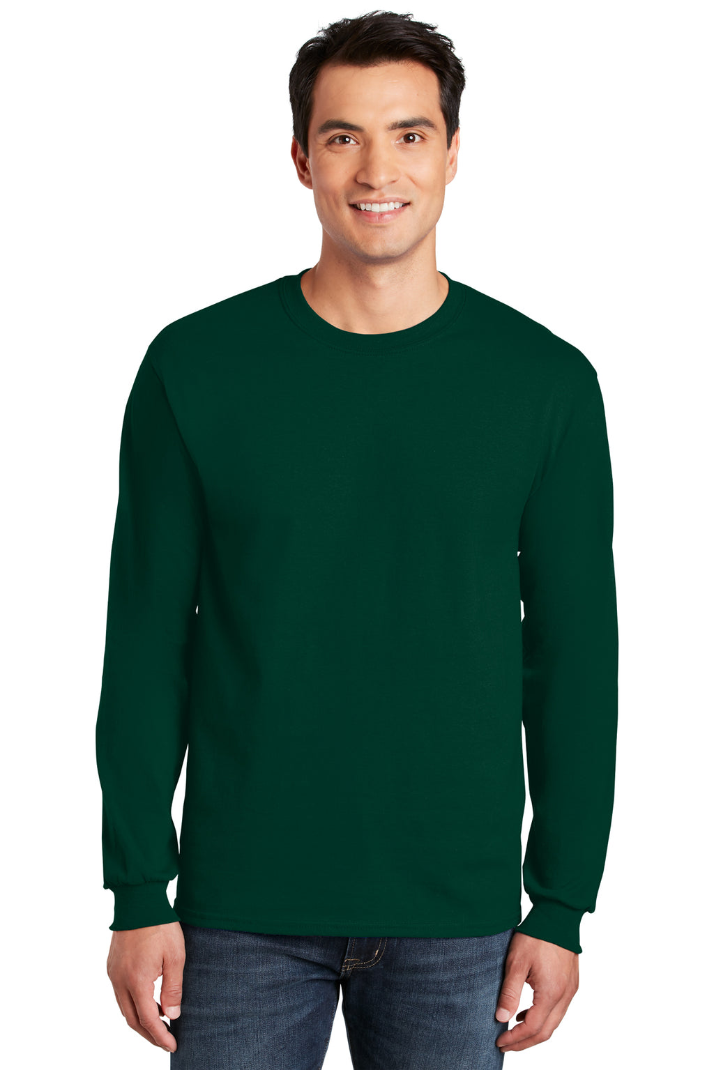 100% Cotton Long Sleeve Tee Closeout-6