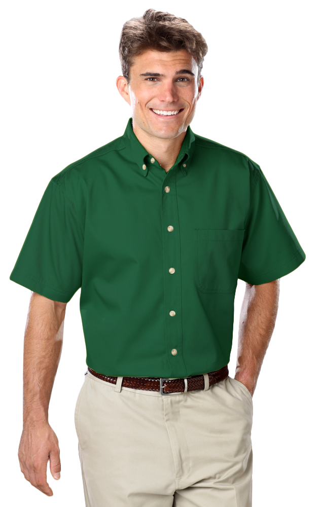 Short Sleeve Twill Shirt Closeout-3