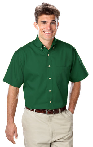 Short Sleeve Twill Shirt forest