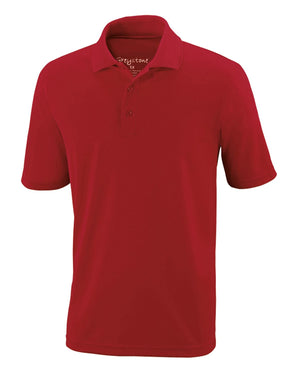 GREYSTONE 60/40 Big Tall Man PIQUE POLO SHIRT red